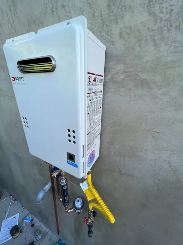 Tankless water heater installation for King's Point homes